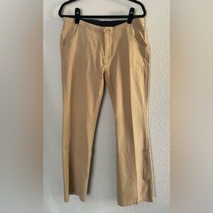 Kavu Pants Women’s S Khaki Hiking Trail Outdoor Lightweight Adjustable Gorpcore